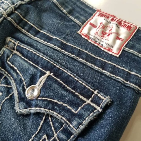 True Religion Disco Billy Big T Straight Jeans - Picture 5 of 6